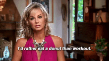 Why Move Ever GIF - Reality Tv Eating Donuts GIFs