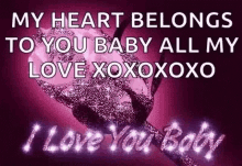 My Heart Belongs To You Baby All My Love GIF - My Heart Belongs To You Baby All My Love Xoxoxo GIFs