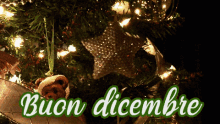 Dicembre Buon Dicembre Natale Ultimo Mese Dell'Anno Luci Albero Palline Natalizio GIF - December Happy December Christmas GIFs