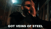 Got Veins Of Steel Kevin Gates GIF - Got Veins Of Steel Kevin Gates Big Lyfe Song GIFs