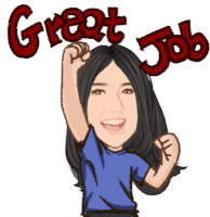 Great Job Idea Sticker - Great Job Idea Happy Job Stickers