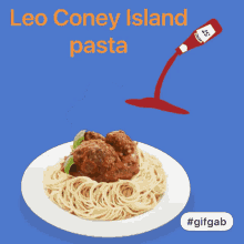 Coney Island Pasta Leo GIF - Coney Island Pasta Leo Coney Island GIFs
