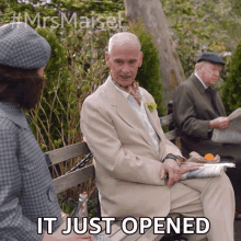 It Just Opened Lazarus GIF - It Just Opened Lazarus The Marvelous Mrs Maisel GIFs