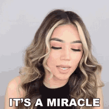 Its A Miracle Isabella Chavez GIF - Its A Miracle Isabella Chavez Thats A Blessing GIFs