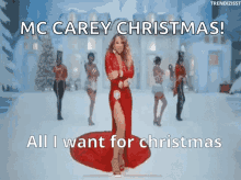 All I Want For Christmas Mariah Carey GIF - All I Want For Christmas Mariah Carey Xmas GIFs
