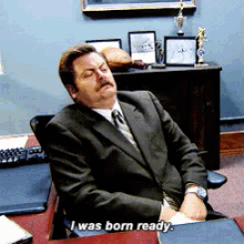 Always Prepared GIF - Ron Swanson Nick Offerman Parks And Recreation GIFs