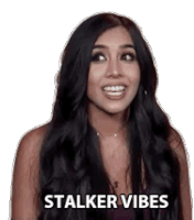 Stalker Vibes Obsessed Sticker - Stalker Vibes Obsessed Spying Stickers