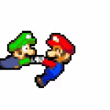 Mario And Luigi Spin GIF - Mario And Luigi Spin Spinnig GIFs