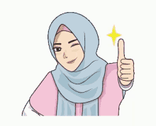 Cartoon Wink GIF - Cartoon Wink Niqabi Butterfli GIFs