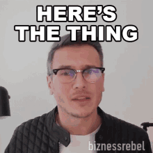 Heres The Thing Mike Koziol GIF - Heres The Thing Mike Koziol Bizness Rebels GIFs