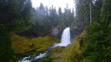 Sahalie Waterfall GIF - Sahalie Waterfall Water GIFs