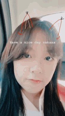 Mewnich Bnk48 Have A Nice Day GIF - Mewnich Bnk48 Bnk48 Have A Nice Day GIFs