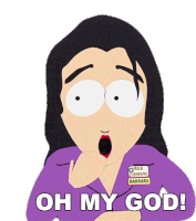 Oh My God Barbara Sticker - Oh My God Barbara South Park Stickers