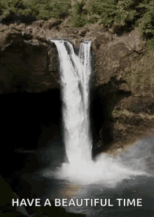 Waterfall Rainbow GIF - Waterfall Rainbow Travel GIFs