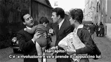 Cappuccio Cappuccino Alberto Sordi Rivoluzione GIF - Cappuccino Coffee Alberto Sordi GIFs