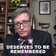 Deserves To Be Remembered The History Guy History Deserves To Be Remembered GIF - Deserves To Be Remembered The History Guy History Deserves To Be Remembered It Should Be Remembered GIFs