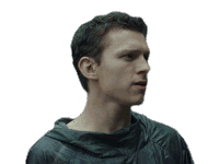 Look Tom Holland Sticker - Look Tom Holland Chaos Walking Stickers
