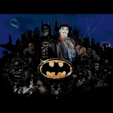 Batman Joker GIF - Batman Joker Bat Sign GIFs