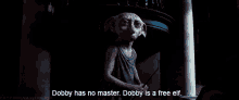 Dobby Has No Master Dobby Is Free Elf GIF - Dobby Has No Master Dobby Is Free Elf GIFs