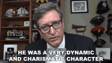 He Has A Very Dynamic And Charismatic Character Lance Geiger GIF - He Has A Very Dynamic And Charismatic Character Lance Geiger The History Guy GIFs