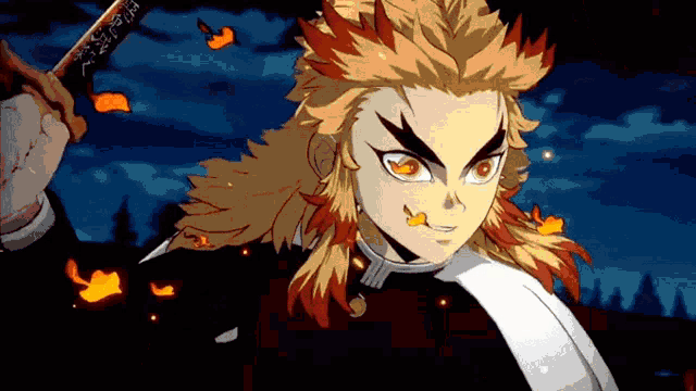 Rengoku Demon Slayer Gif Rengoku Demon Slayer Hashira Discover Share Gifs
