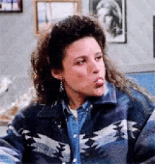 So Unamused GIF - Elaine Seinfeld Gum GIFs