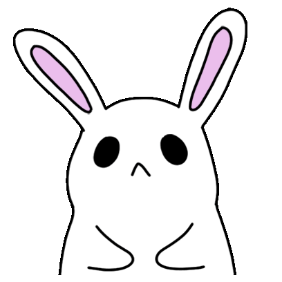 Rabbit Bunny Sticker - Rabbit Bunny White - Discover & Share GIFs