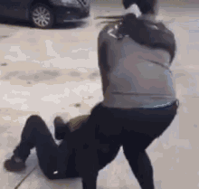 Getting Dragged Pulling Hair GIF - Getting Dragged Pulling Hair Fight GIFs