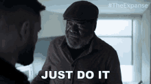 Just Do It Charles Jacob Allen GIF - Just Do It Charles Jacob Allen The Expanse GIFs