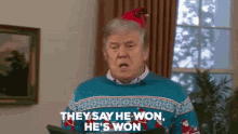 Sassy Justice Presidential Christmas GIF - Sassy Justice Presidential Christmas Donald Trump GIFs