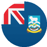 Falkland Islands Flags Sticker - Falkland Islands Flags Joypixels Stickers