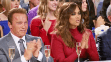 Tyra & Arnold Clap GIF - Clap Sing Along The New Celebrity Apprentice GIFs