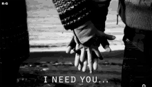 I Need You Holding Hands GIF - I Need You Need You Holding Hands GIFs