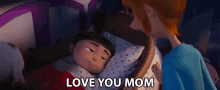 Love You Mom Agnes GIF - Love You Mom Agnes Elsie Fisher GIFs