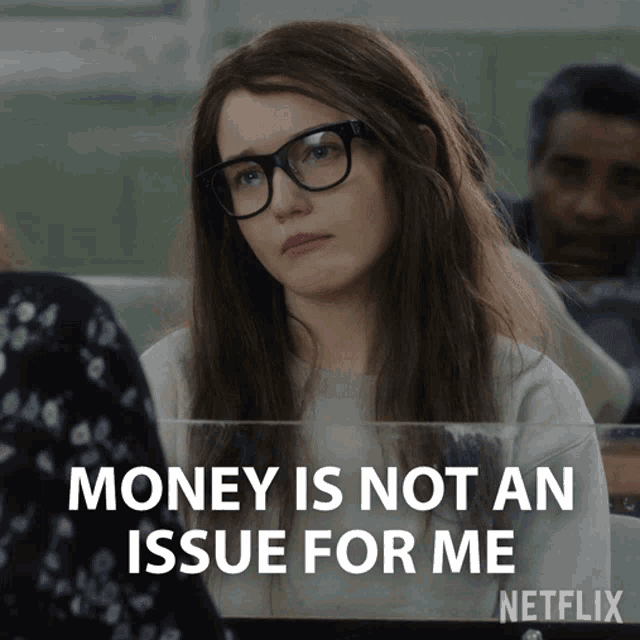 Money Is Not An Issue For Me Anna Delvey GIF - Money Is Not An Issue For Me Anna Delvey Julia Garner GIFs