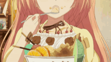 Ice Cream Anime GIF - Ice Cream Anime Anime Ice Cream GIFs