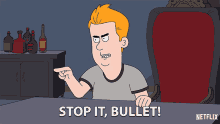 Stop It Bullet Kevin Crawford GIF - Stop It Bullet Kevin Crawford David Herman GIFs