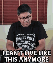 Abijit Ganguly I Cant Live Like This Anymore GIF - Abijit Ganguly I Cant Live Like This Anymore Tired GIFs