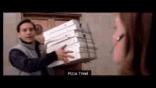 Pizza Time Its GIF - Pizza Time Its Delivery GIFs