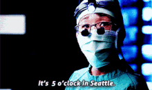Greys Anatomy Cristina Yang GIF - Greys Anatomy Cristina Yang Its5o Clock In Seattle GIFs