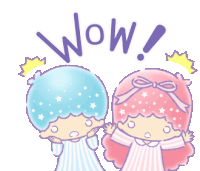 Little Twin Stars Kiki Sticker - Little Twin Stars Kiki Lala Stickers