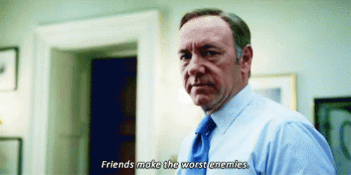 House Of Cards Underwood GIF - House Of Cards Underwood Frenemies - Discover &amp; Share GIFs