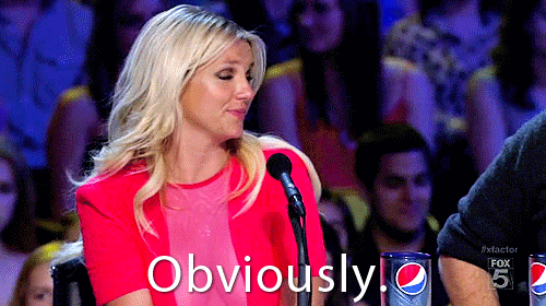 Duh GIF - Britney Spears Obviously Duh - Discover & Share GIFs