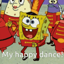 Spongebob Happy Dance GIF - Spongebob Happy Dance Excited GIFs