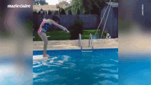 Diving Board Belly Flop GIF - Diving Board Belly Flop Dive GIFs