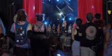 talented performance square skillful crowed