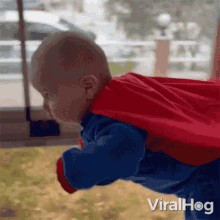 Flying Viralhog GIF - Flying Viralhog Baby Superman GIFs