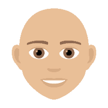 bald joypixels hairless shaved head bald headed bald joypixels hairless shaved head bald headed