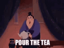 Mulan Pour The Tea GIF - Mulan Pour The Tea GIFs