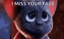 Miss Your Face Cute GIF - Miss Your Face Cute Sad GIFs